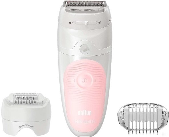 Эпилятор Braun SE5-620 бело-розовый купить,NaN