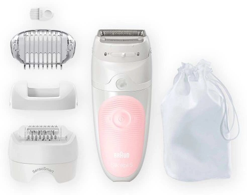 Эпилятор Braun SE5-620 бело-розовый купить,NaN