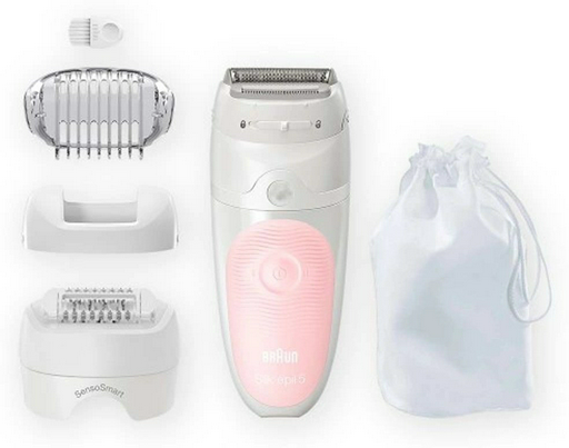 Эпилятор Braun SE5-620 бело-розовый