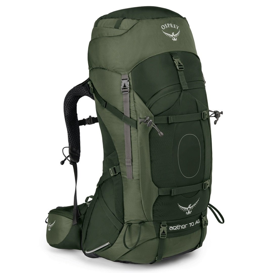 Рюкзак Osprey Aether AG 70 L зеленый купить,NaN