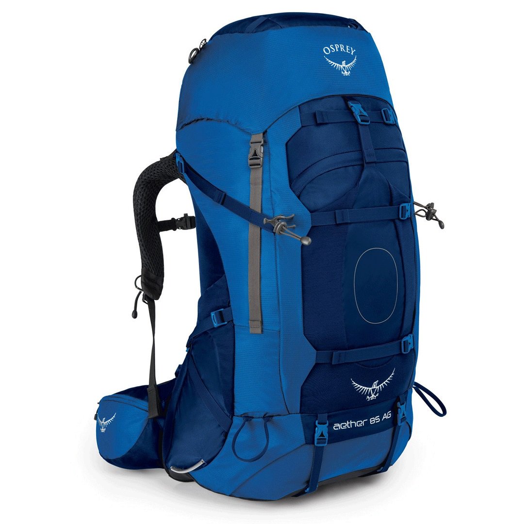 Рюкзак Osprey Aether AG 85 L синий купить,NaN