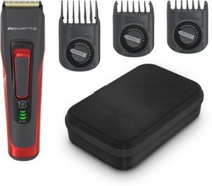 Машинка для стрижки Rowenta TN5221F4 черно-красная 