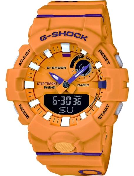 Часы Casio GBA-800DG-9AER оранжевые купить,NaN
