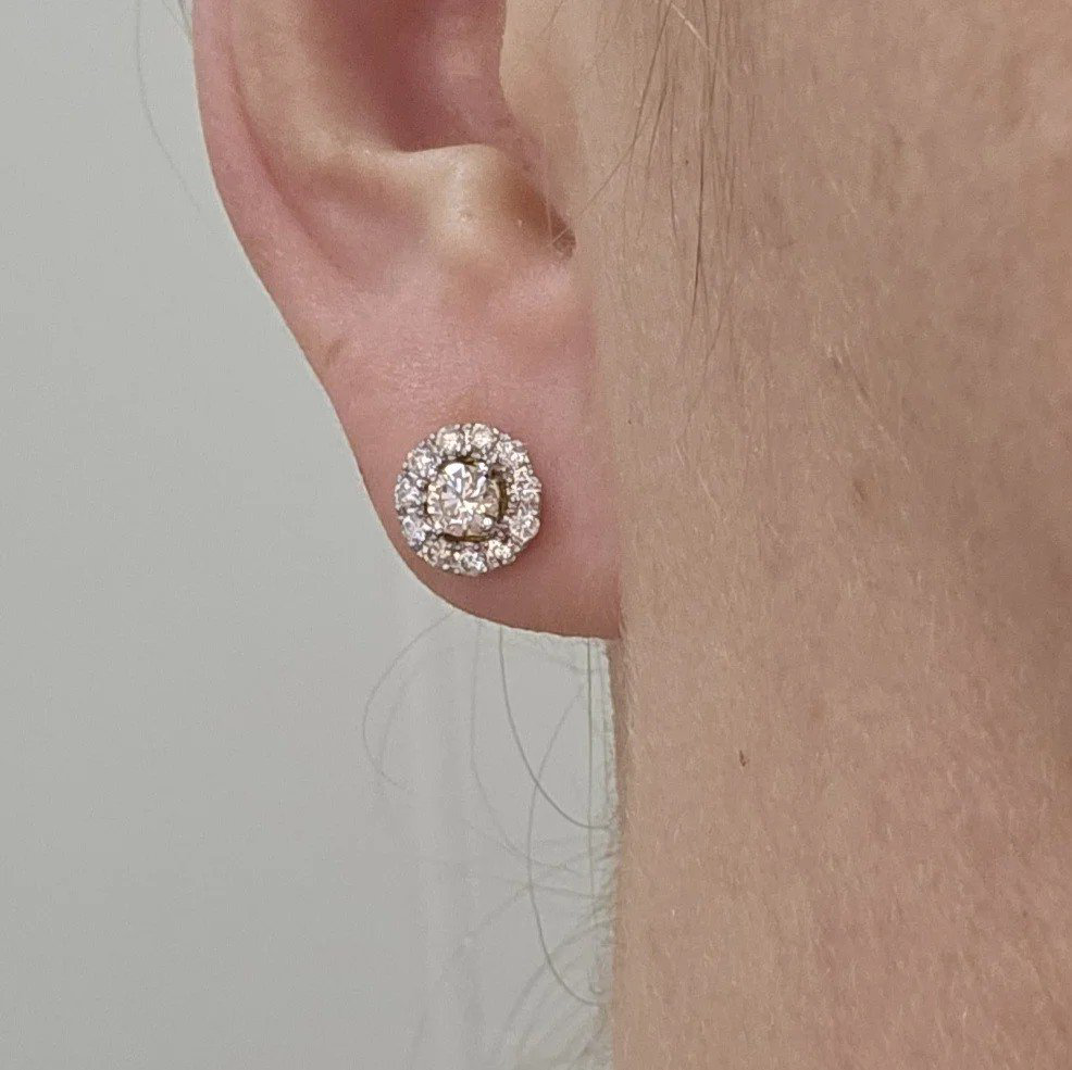 Серьги Deimantas 109892203 3,17гр 0,73ct. купить,NaN