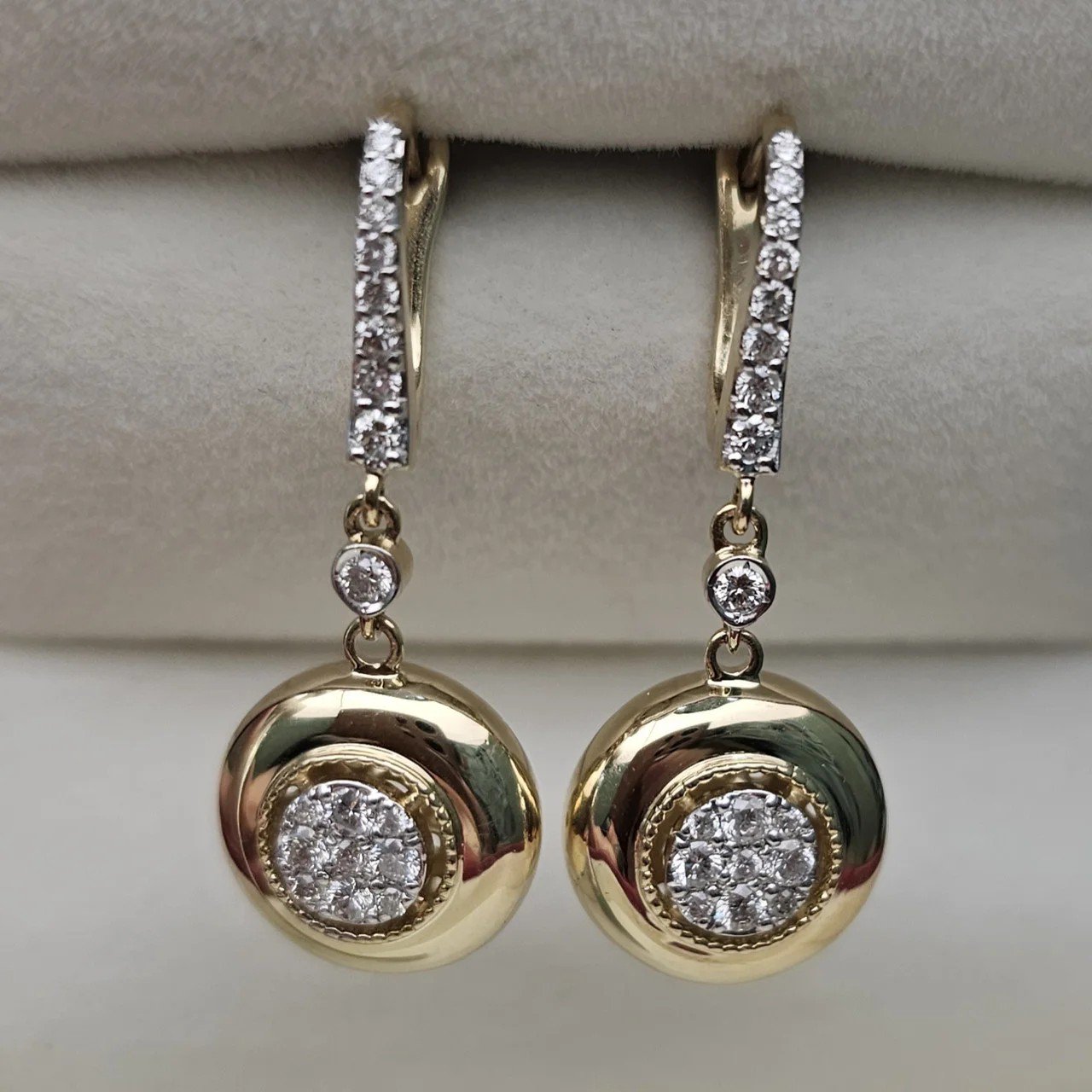 Серьги Deimantas 109857740 7,55гр 0,52ct. купить,NaN