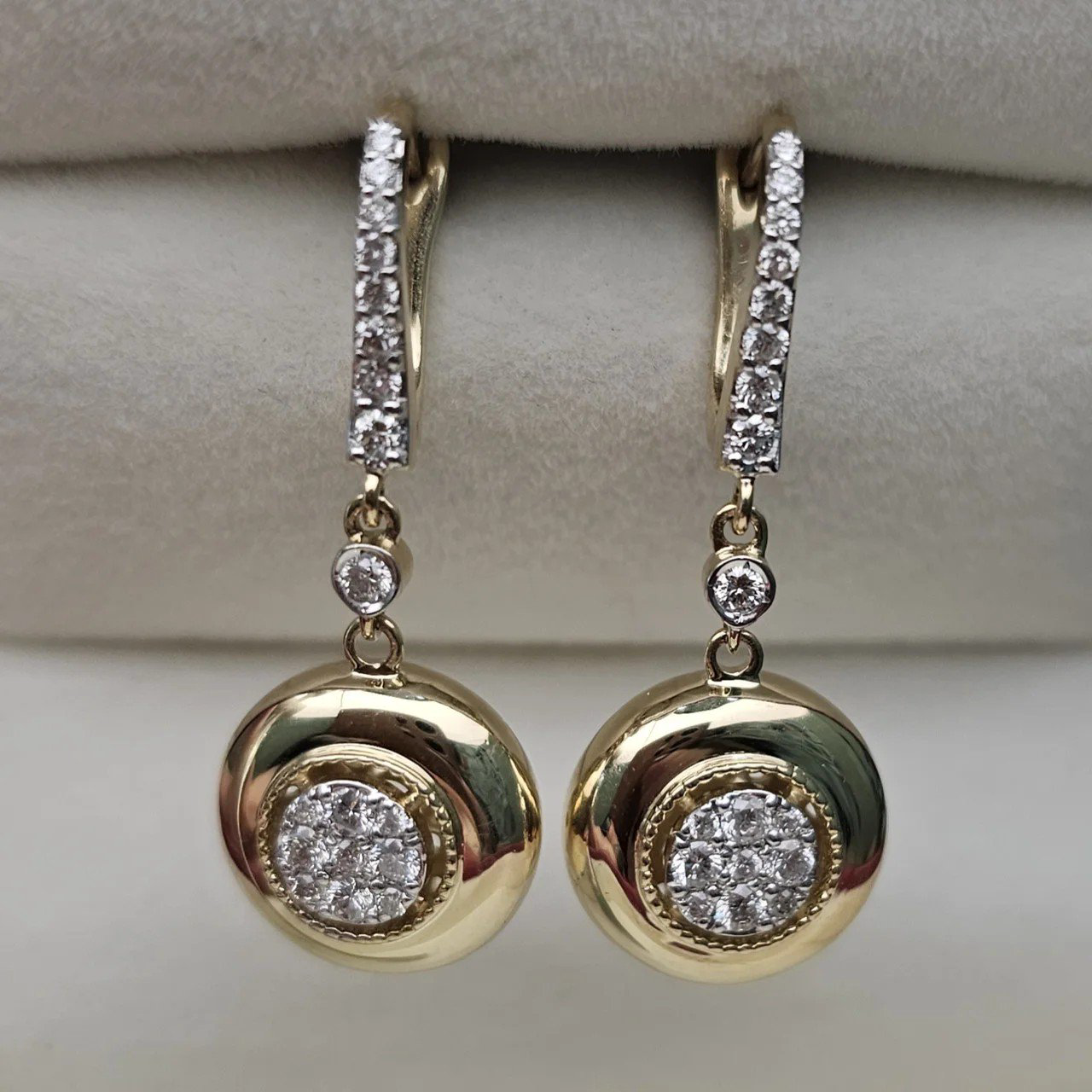 Серьги Deimantas 109857740 7,55гр 0,52ct. купить,NaN