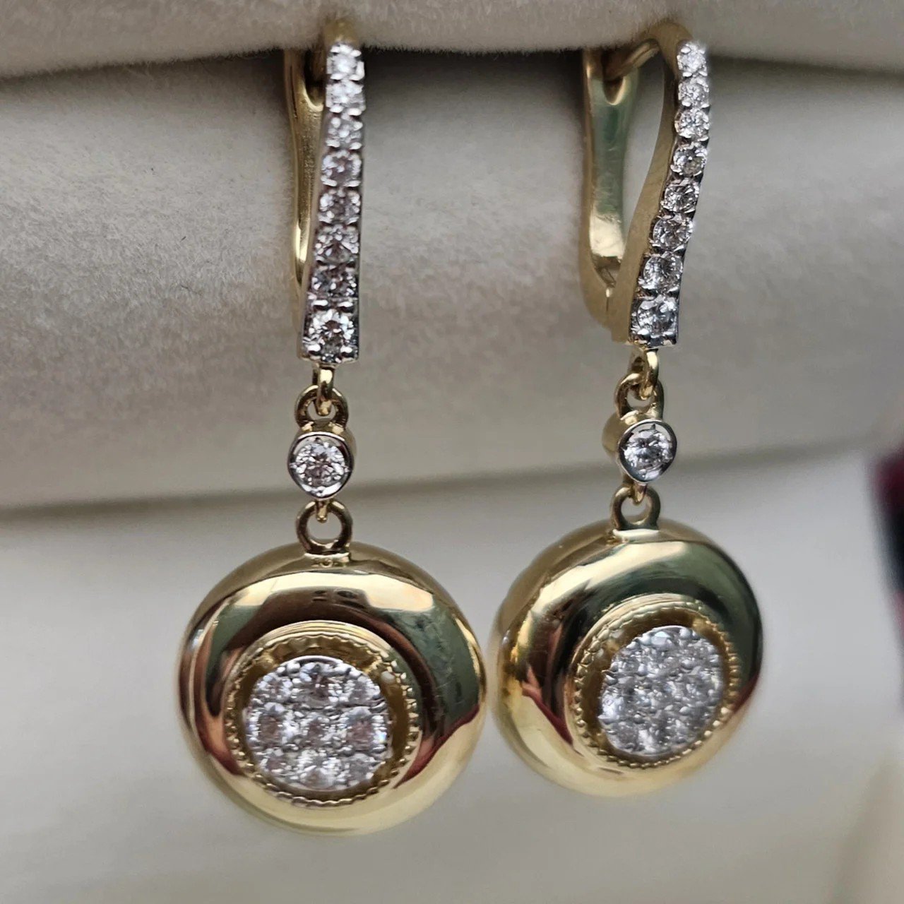 Серьги Deimantas 109857740 7,55гр 0,52ct. купить,NaN