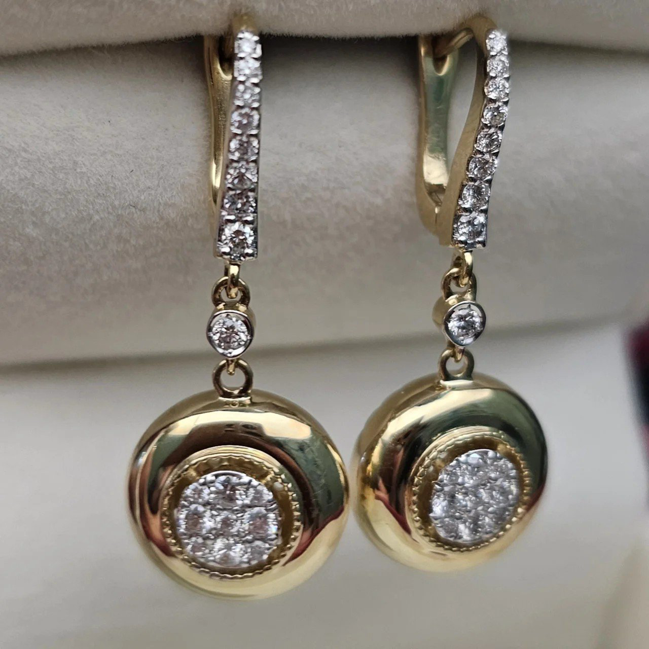 Серьги Deimantas 109857740 7,55гр 0,52ct. купить,NaN