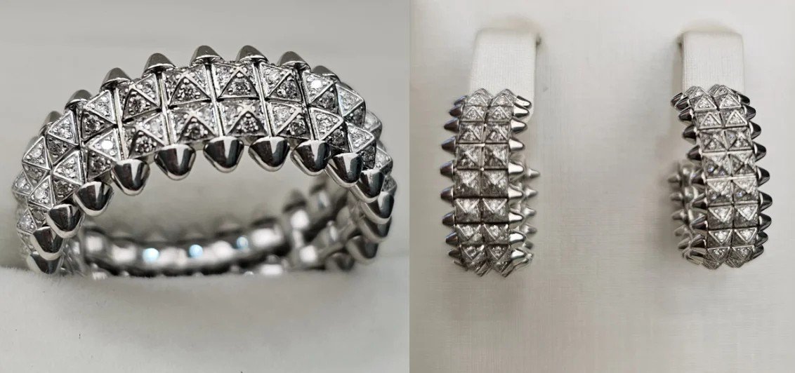 Комплект Deimantas 109898137 18,5р 0,85ct 1,23ct. купить,NaN