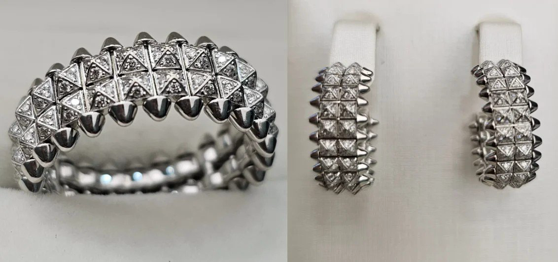 Комплект Deimantas 109898137 18,5р 0,85ct 1,23ct. купить,NaN