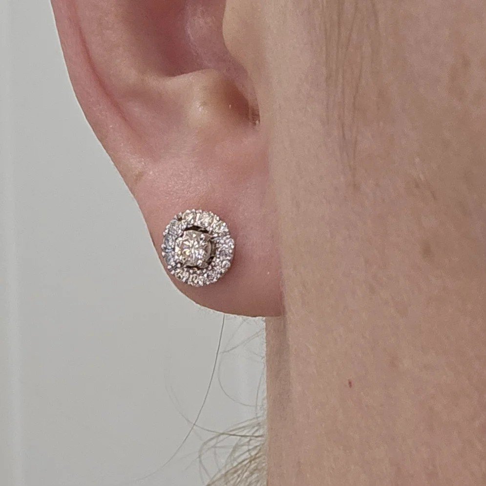 Серьги Deimantas 109892390 4,03гр 1,19ct. купить,NaN