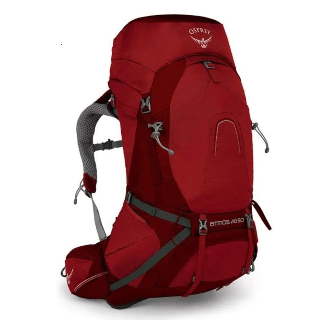 Рюкзак Osprey Atmos AG 50 MG красный купить,NaN