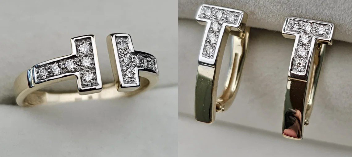 Комплект Deimantas 109858455 17р 0,181ct 0,18ct. купить,NaN