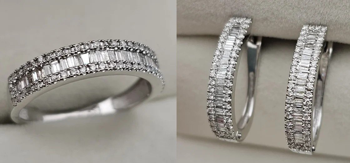 Комплект Deimantas 109955604 18р 0,60ct 0,91ct. купить,NaN