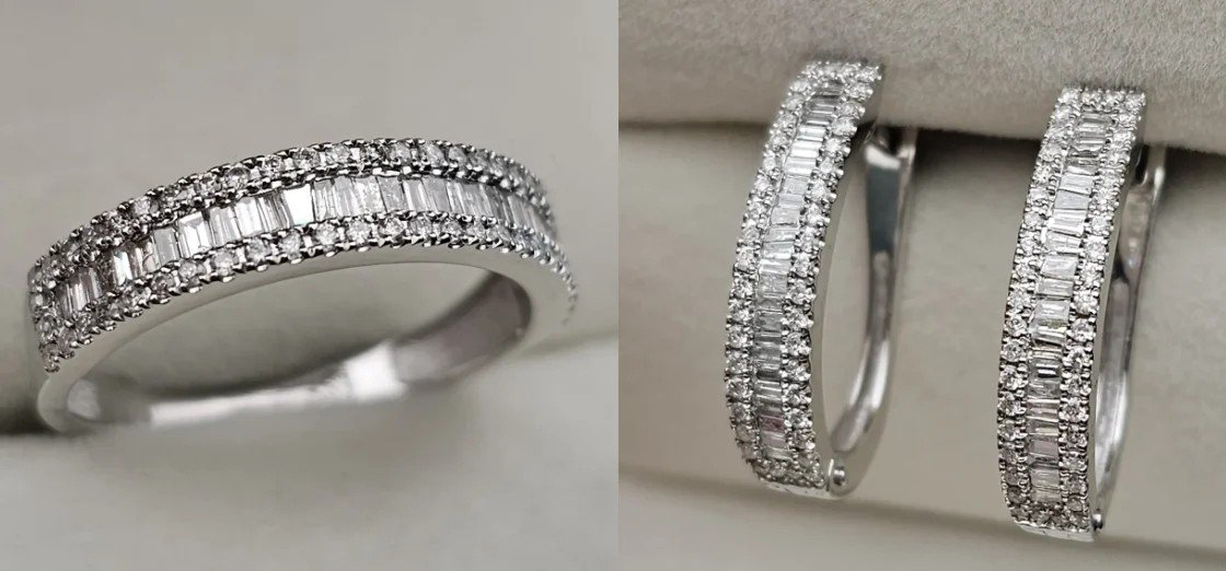 Комплект Deimantas 109955604 18р 0,60ct 0,91ct. купить,NaN