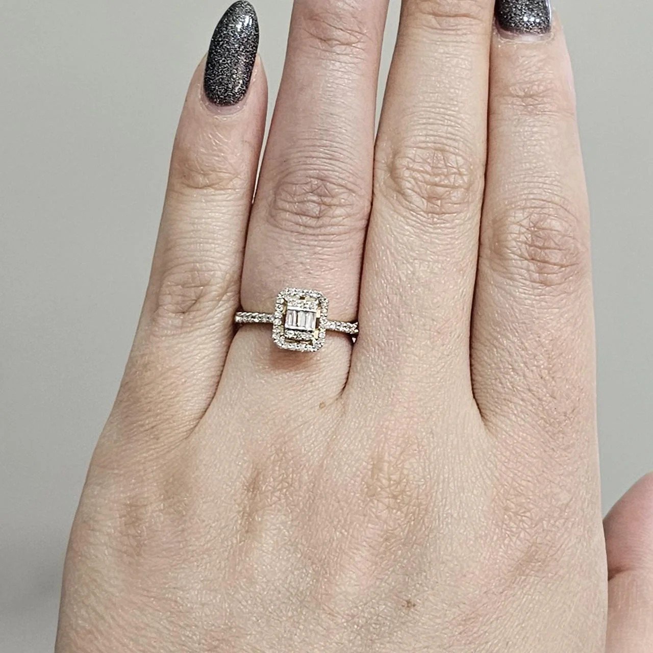 Кольцо Deimantas 109857767 16,5р 3,16гр 0,35ct. купить,NaN