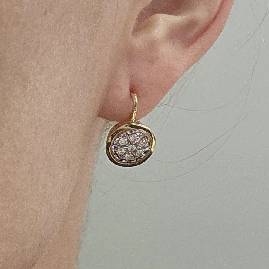 Серьги Deimantas 109857753 5,03гр 0,42ct. купить,NaN