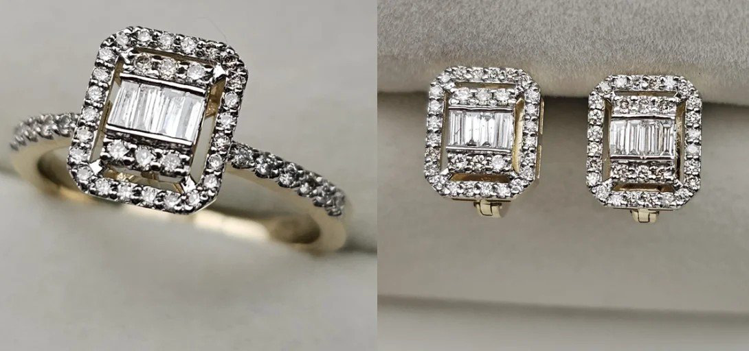 Комплект Deimantas 109955812 16,5р 0,35ct 0,52ct. купить,NaN