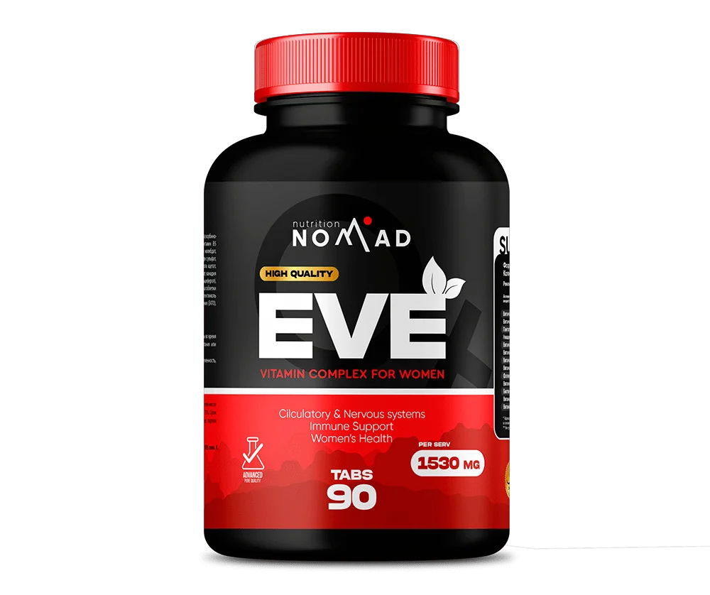 Витамины Nomad Nutrition EVE 90 таблеток 
