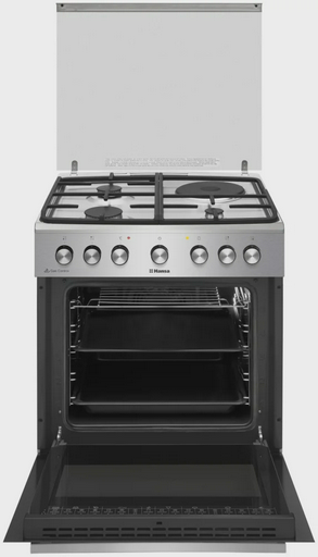 Комбинированная плита Hansa FCMX68143 серебристая