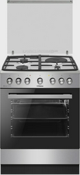 Комбинированная плита Hansa FCMX68143 серебристая
