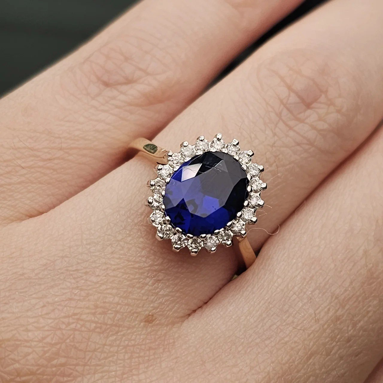 Кольцо Deimantas 109857540 18р 4,07гр 0,35ct. купить,NaN