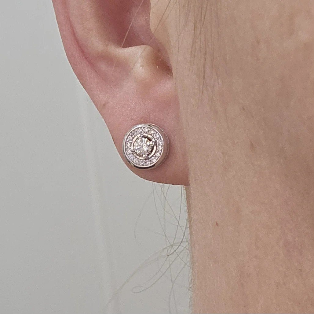 Серьги Deimantas 109892541 2,32гр 0,59ct. купить,NaN