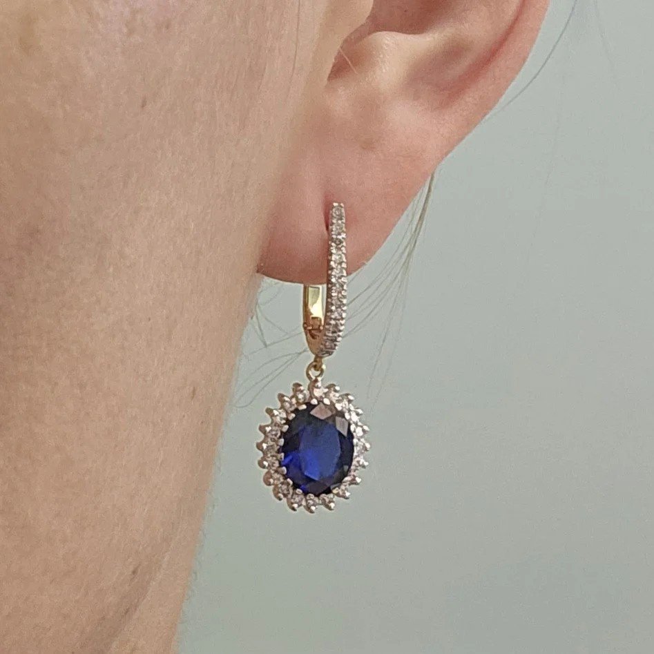 Серьги Deimantas 109857534 6,47гр 0,74ct. купить,NaN