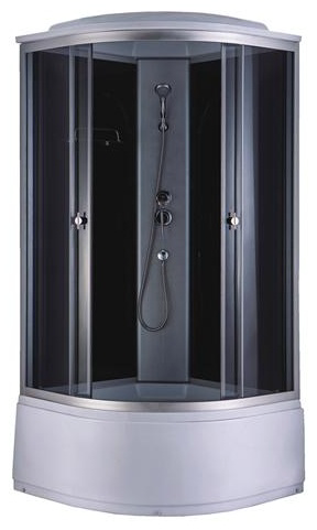 Душевая кабина Kabinka.kz Дана-718 B 100х100х215см черный купить,NaN