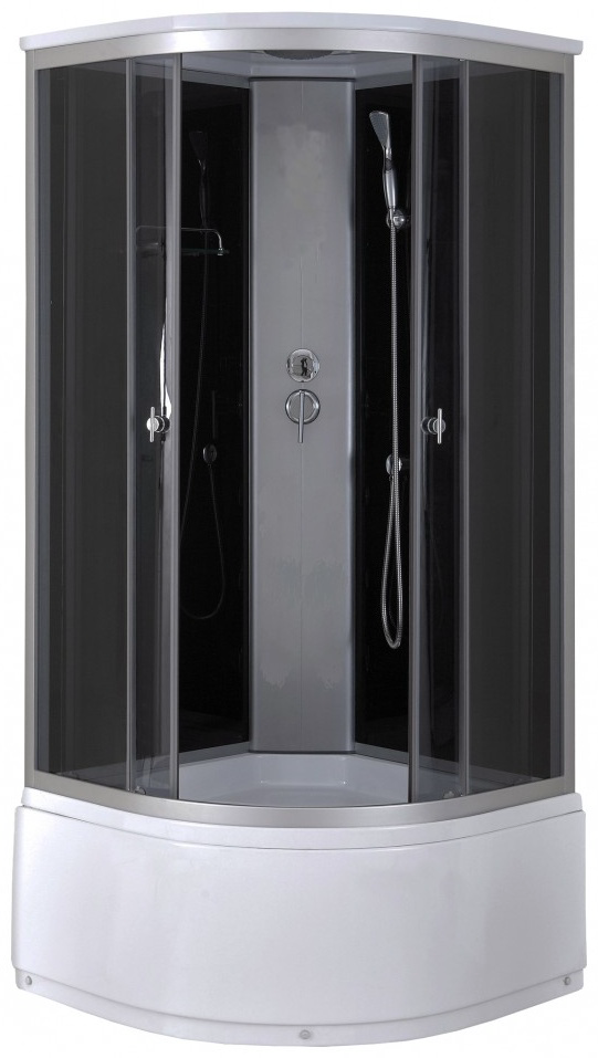 Душевая кабина Kabinka.kz Дана-720 B 110х110х215см черный купить,NaN