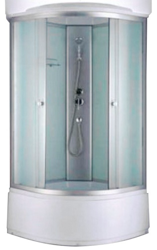 Душевая кабина Дана-718 W 100х100х215см белый купить,NaN