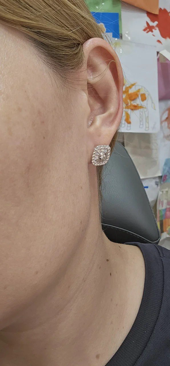 Серьги Deimantas 109892082 5,72гр 1,89ct. купить,NaN