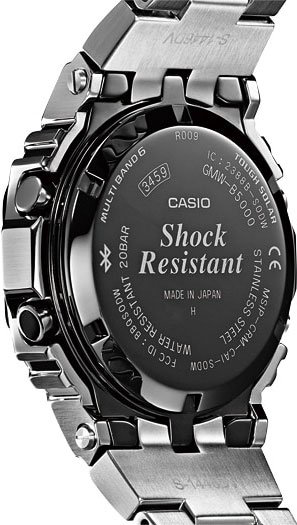 Часы Casio GMW-B5000D-1E серебристые  купить,NaN
