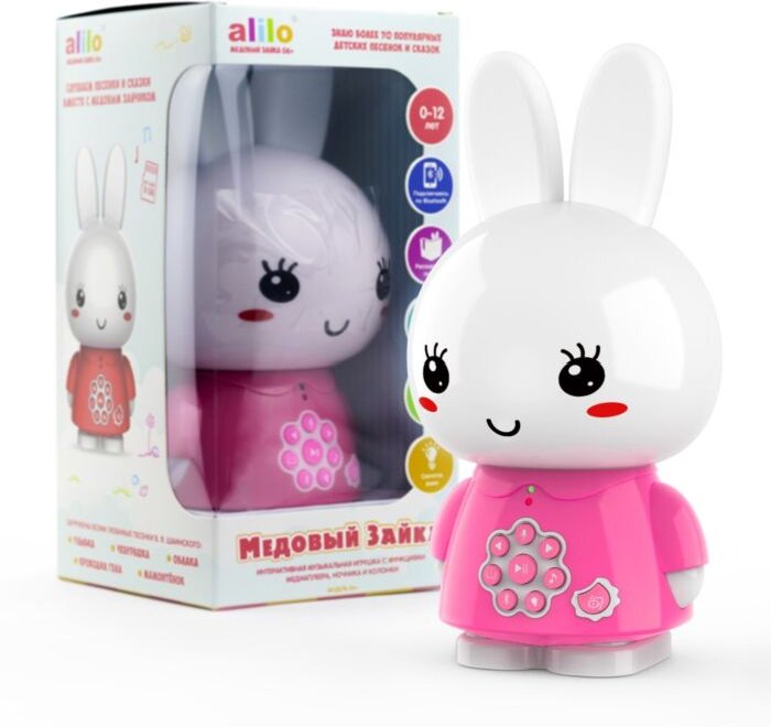 Музыкальная игрушка Alilo Медовый зайка G6+ 60960