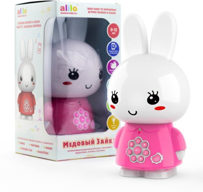 Музыкальная игрушка Alilo Медовый зайка G6+ 60960