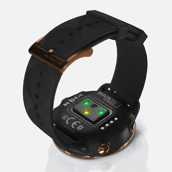 Умные часы Suunto 3 Fitness copper золотисто-черный купить,NaN