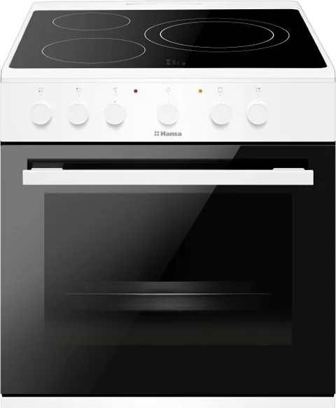Плита электрическая Hansa FCCW68133 черно-белая