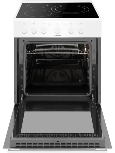 Плита электрическая Hansa FCCW68133 черно-белая купить,0