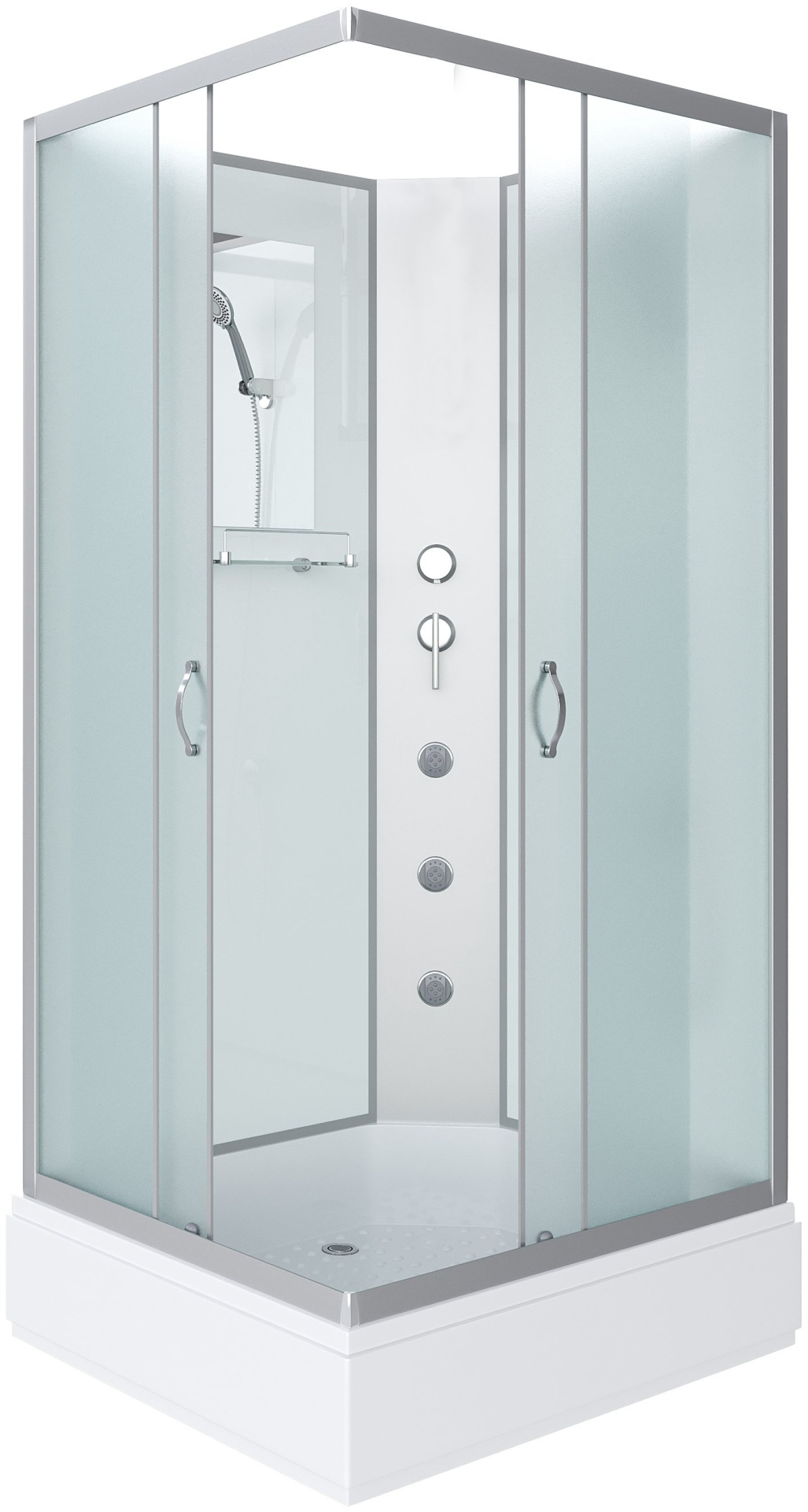 Кабина душевая Niagara NG-33984-14QBKG 90х80х215см купить,NaN