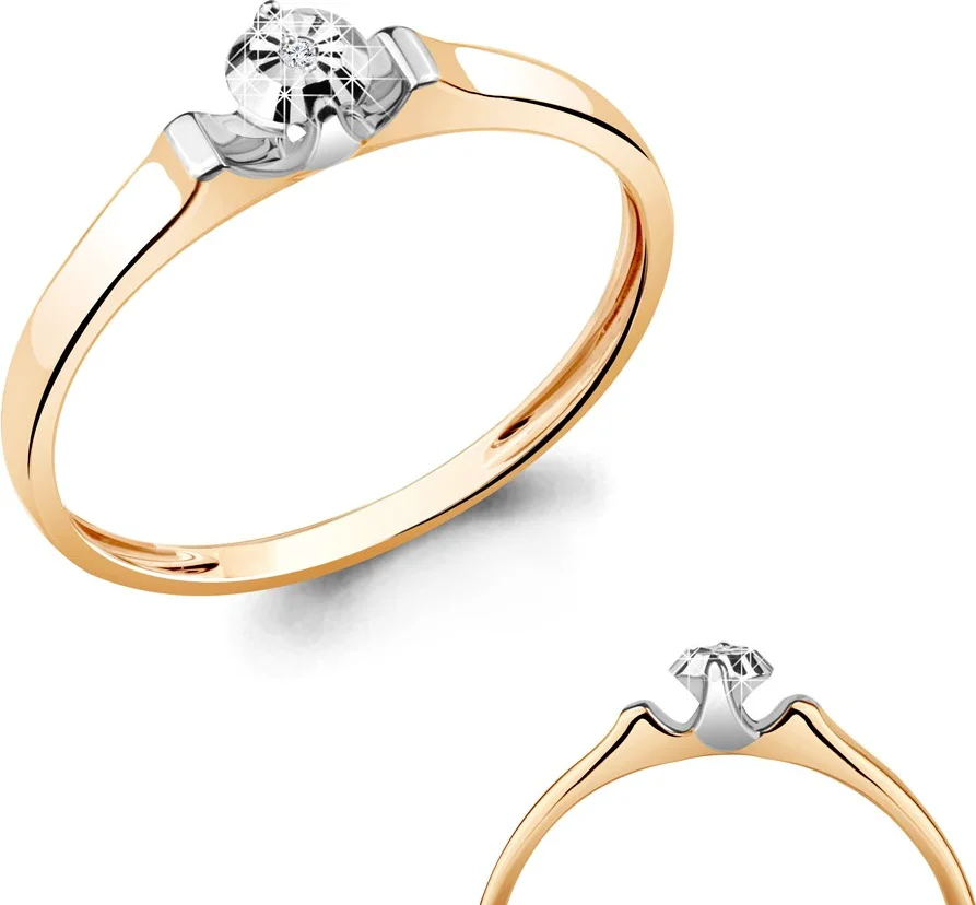 Кольцо Aquamarine 17р 1,29гр купить,NaN