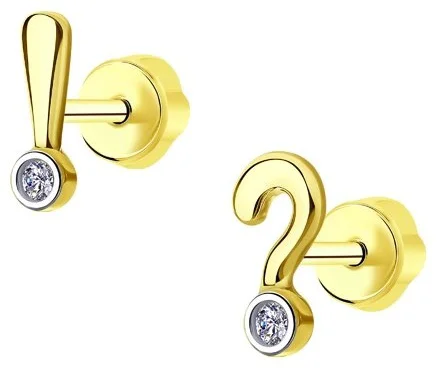 Серьги Sokolov 029180-2 1,53гр - ForteMarket Серьги Sokolov 029180-2 1,53гр купить,0