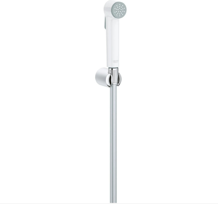 Душевой набор с гигиеническим душем Grohe Tempesta-F Silverflex 125см купить,34900