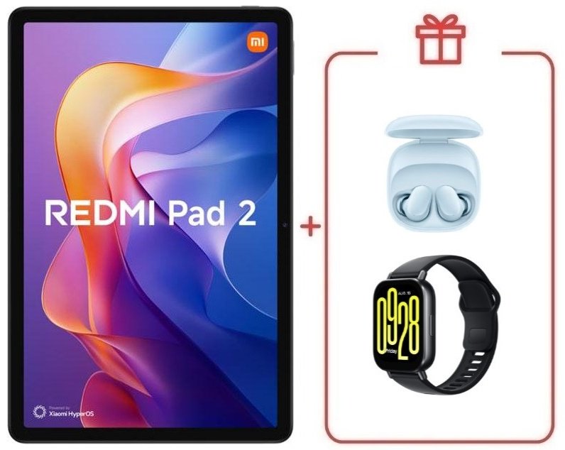 Планшет Xiaomi Pad 2 11 дюйм 4 Гб/128 Гб фиолетовый + подарок