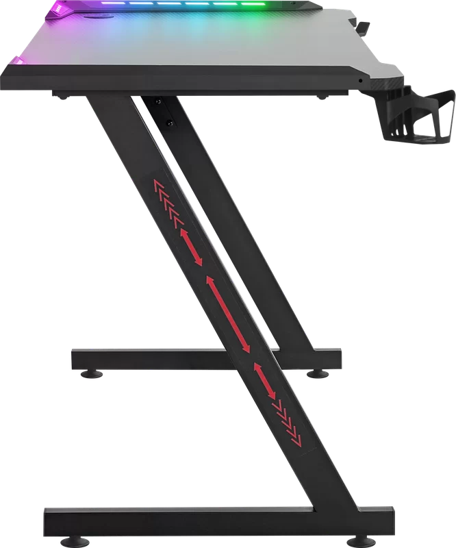Стол компьютерный Defender Jupiter RGB черный - ForteMarket Стол компьютерный Defender Jupiter RGB черный купить,0