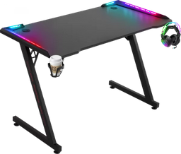 Стол компьютерный Defender Jupiter RGB черный