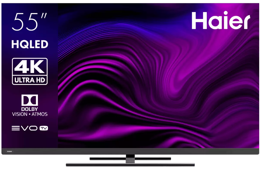Телевизор Haier 55" S6 AX Pro HQLED 4K UHD Silver купить,NaN