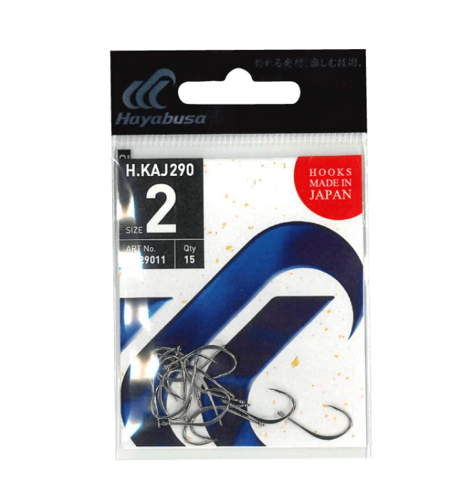 Крючки для рыбалки Hayabusa H.KAJ290 N Loose-2 №2 15шт купить,NaN