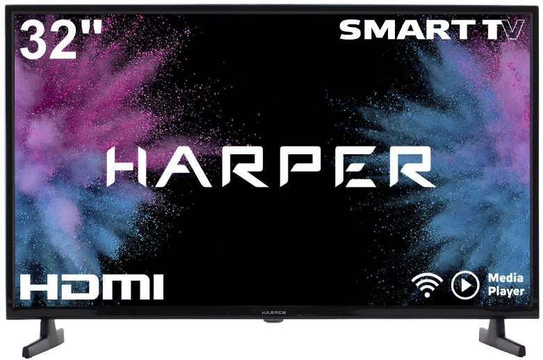 Телевизор Harper 32" 32R820TS LED HD Black