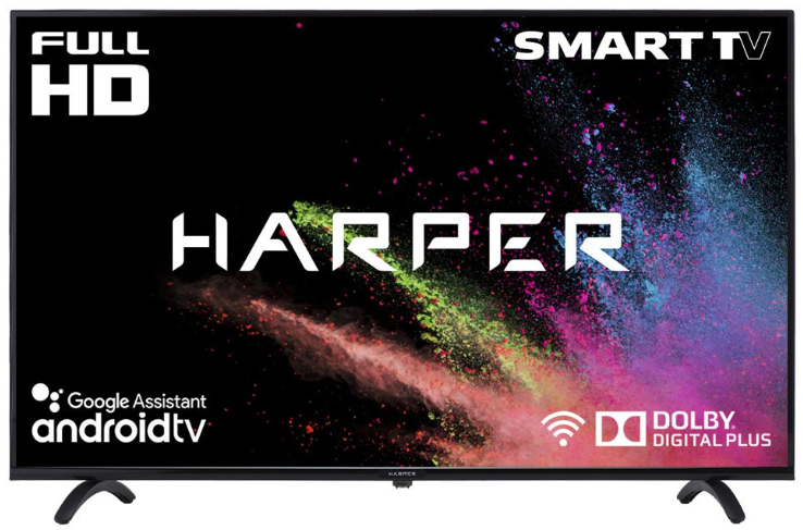 Телевизор Harper 43" 43F720TS LED Full HD Black купить,NaN