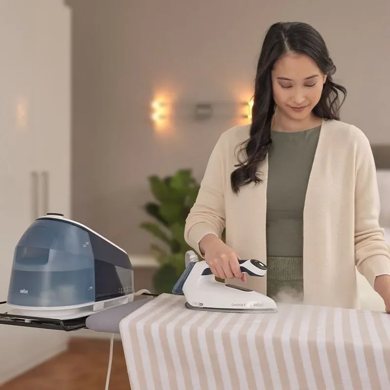 Парогенератор Braun IS 5245BL бело-синий купить,0